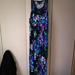 Floral maxi dress
